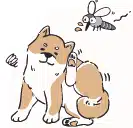 Verral icône animaux moustiques