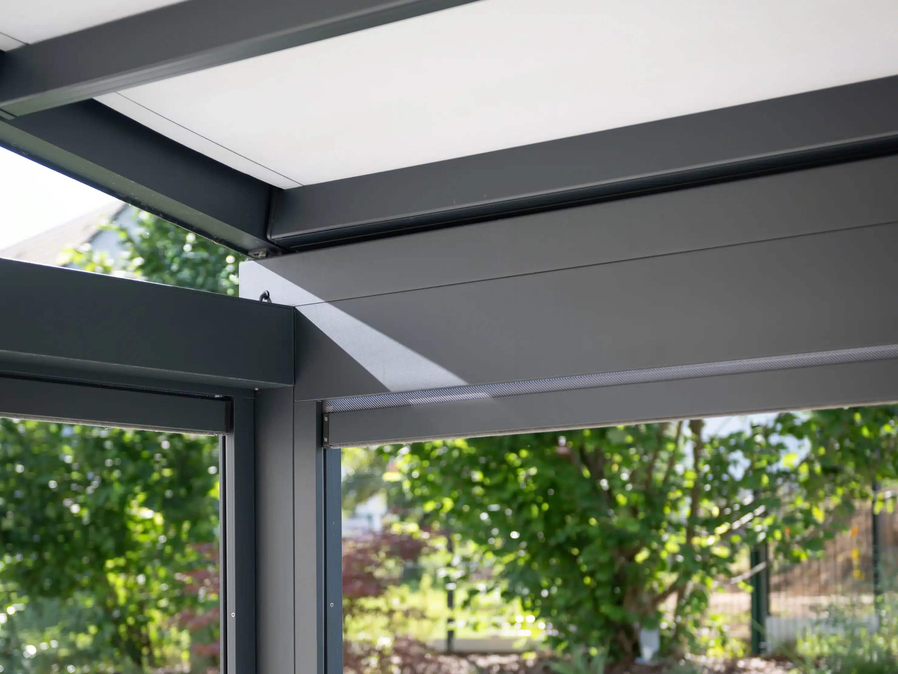 Verral Pergola à toile Sintesi à Leymen Sundgau