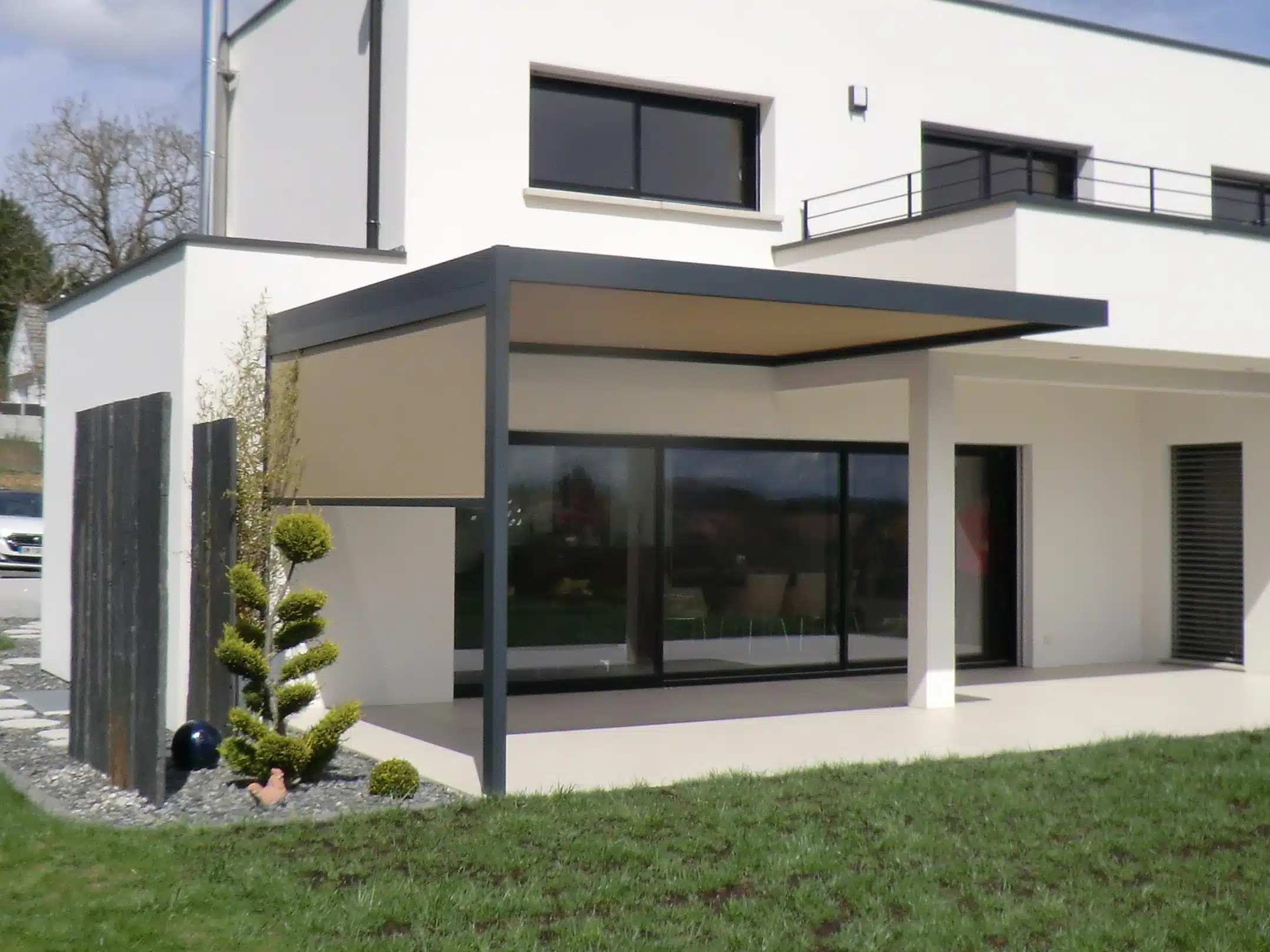 Verral pergola Tensionata Bruebach proche Mulhouse