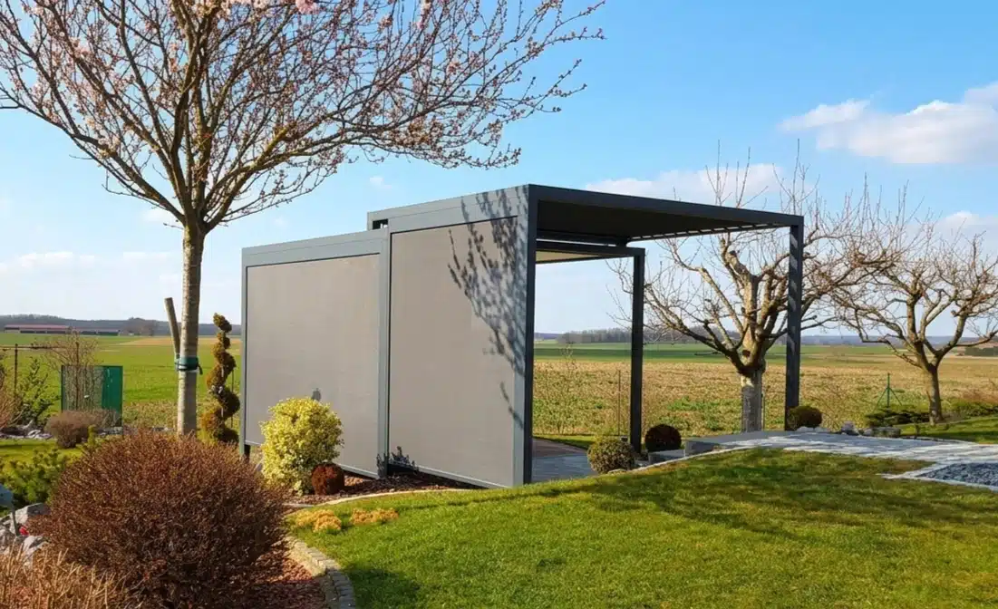 Verral Pergola à toile fabrication locale à Rixheim