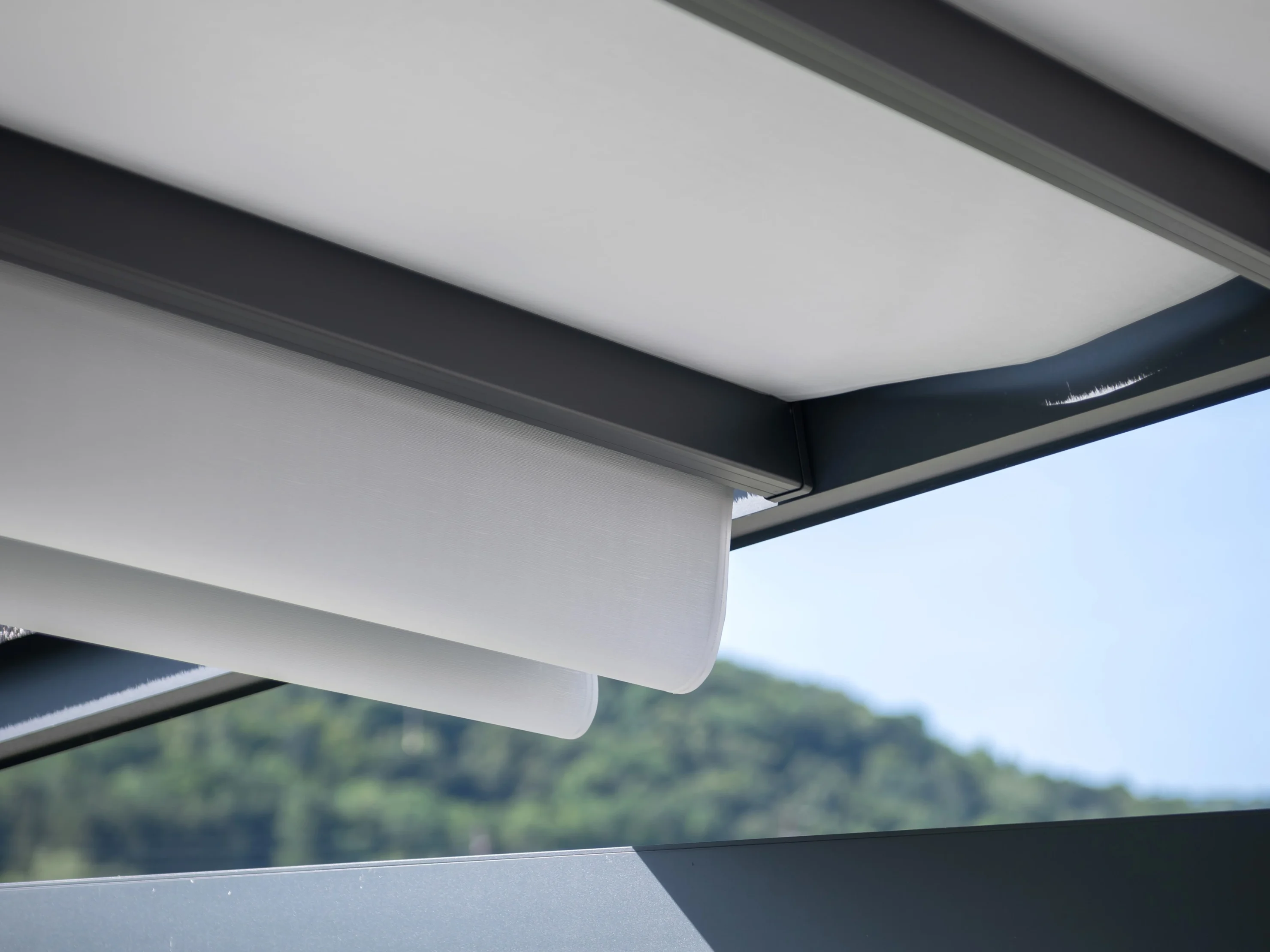 Verral pergola à toile Sintesi à Leymen 3 Frontières