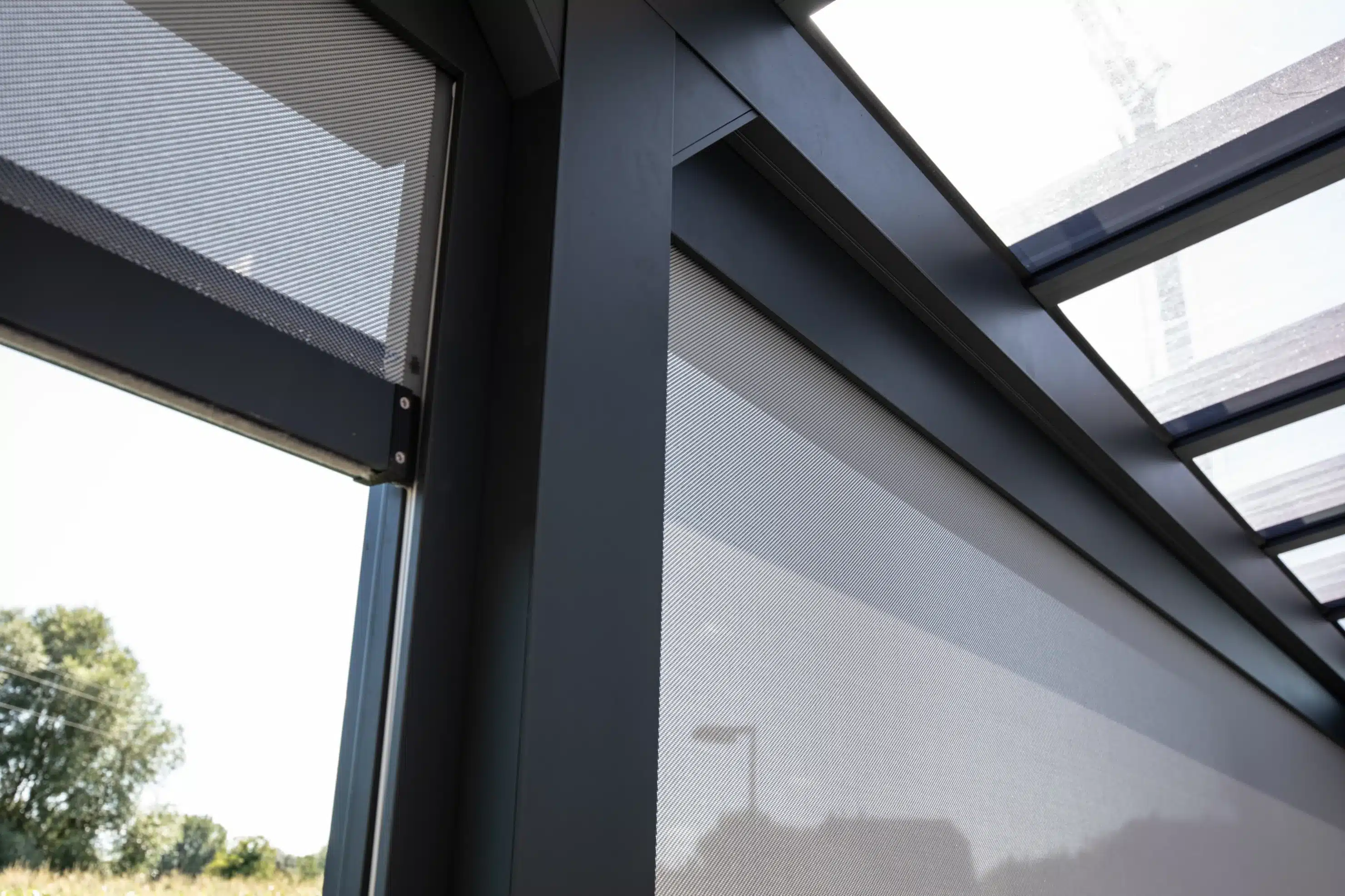 Verral pergola toiture de terrasse à Steinbrunn-Le-Haut proche Mulhouse