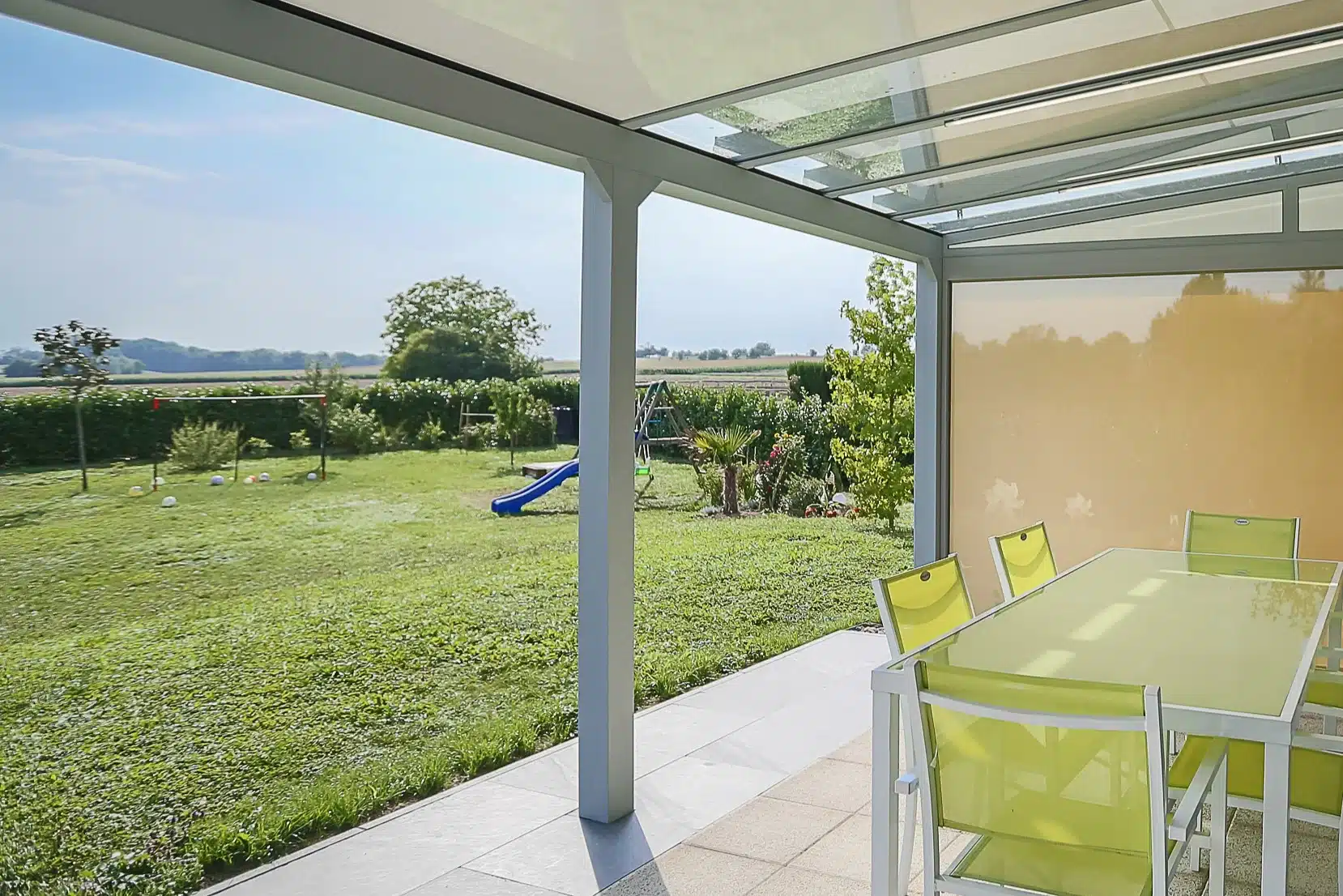 Verral pergola vitrée à Altkirch Alsace