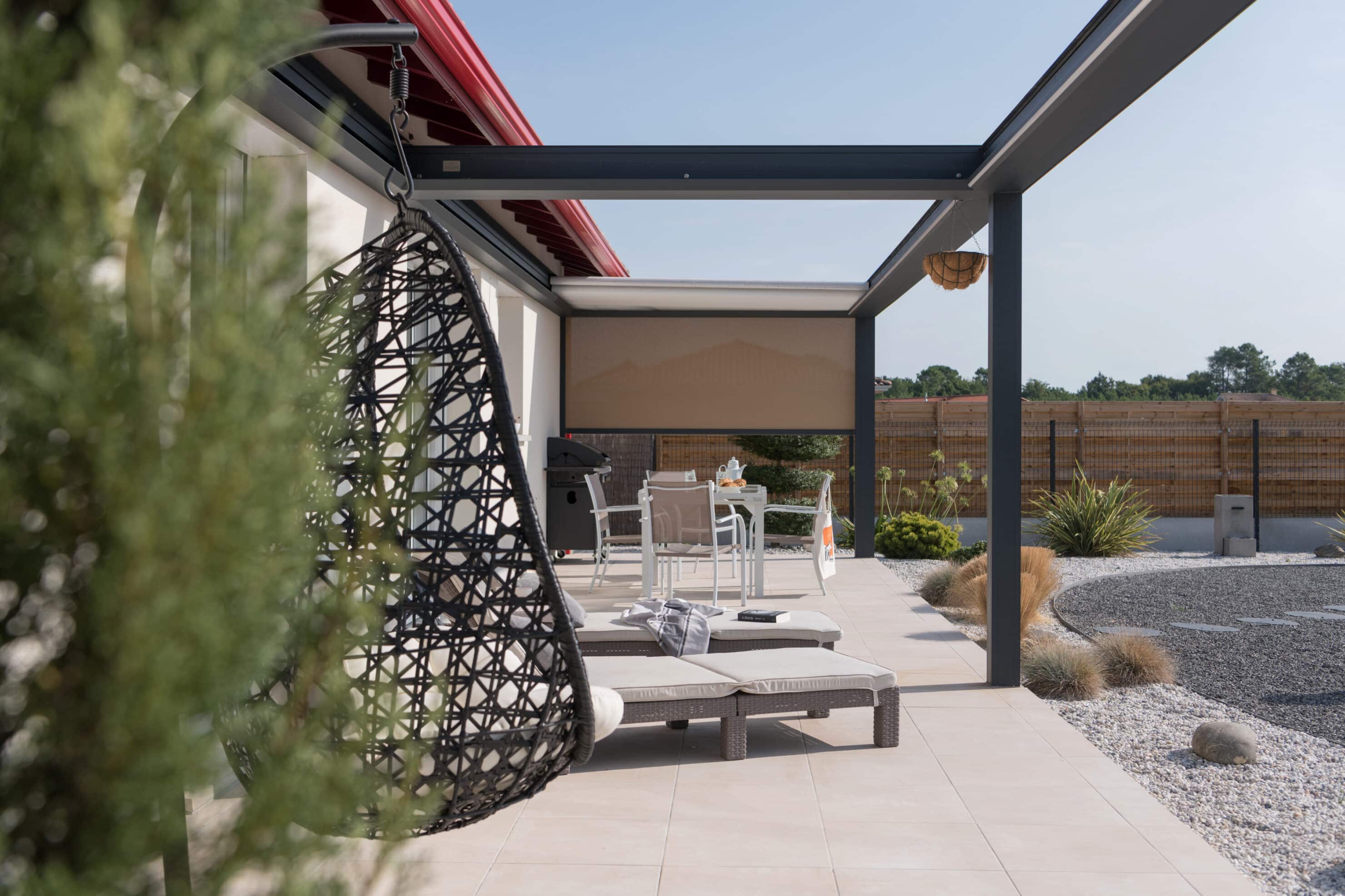 Verral pergola toile rétractable Mulhouse
